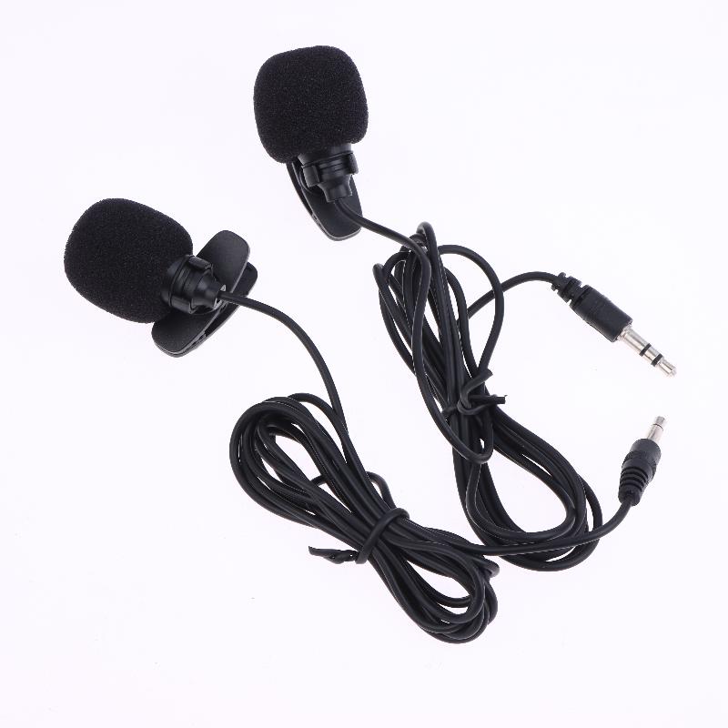 Laptop Accessories Online - 1Pcs Mikrofon Kondensor Clip-on Tanpa Kabel