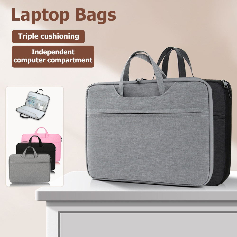Laptop Open Accessories - Tas Tangan Laptop Tahan Benturan Tas