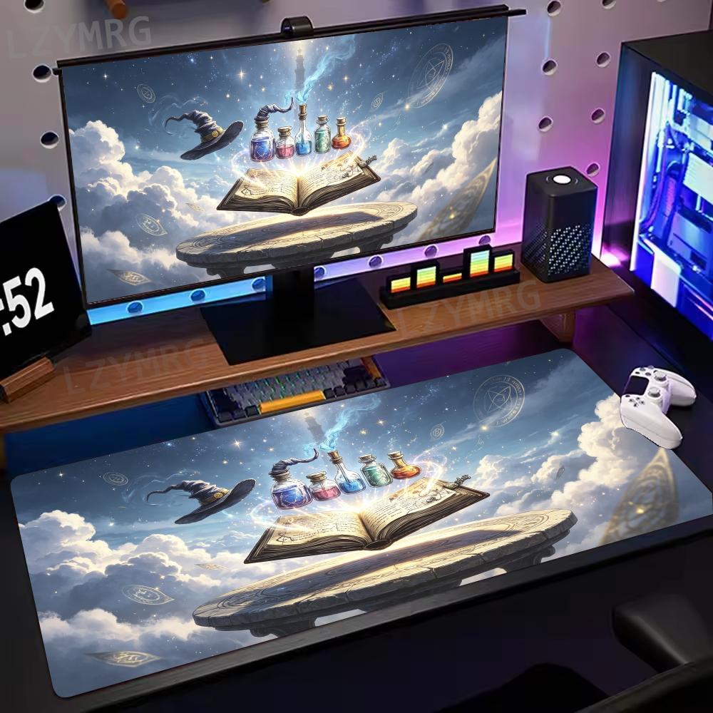 Laptop Open Accessories - Alas Meja Altar Fantasi Bertema Langit,