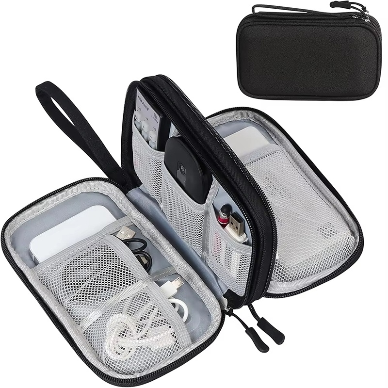Cable Management Bag - Tas Penyimpanan Kabel Data Tahan Air,