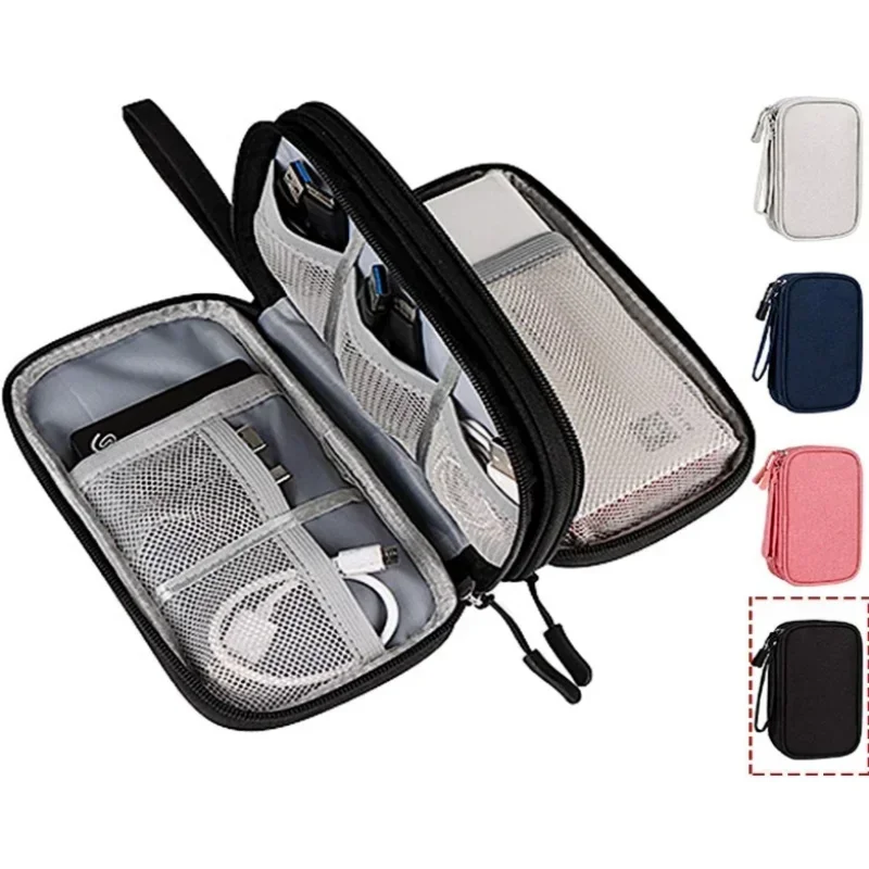 Cable Management Bag - Tas Kabel Perjalanan Portabel, Kantong Penyimpanan