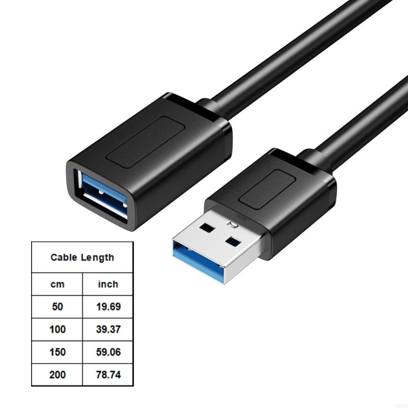 Laptop Open Accessories - Q6PA USB3.0 Kabel Ekstensi 5Gbps Kecepatan
