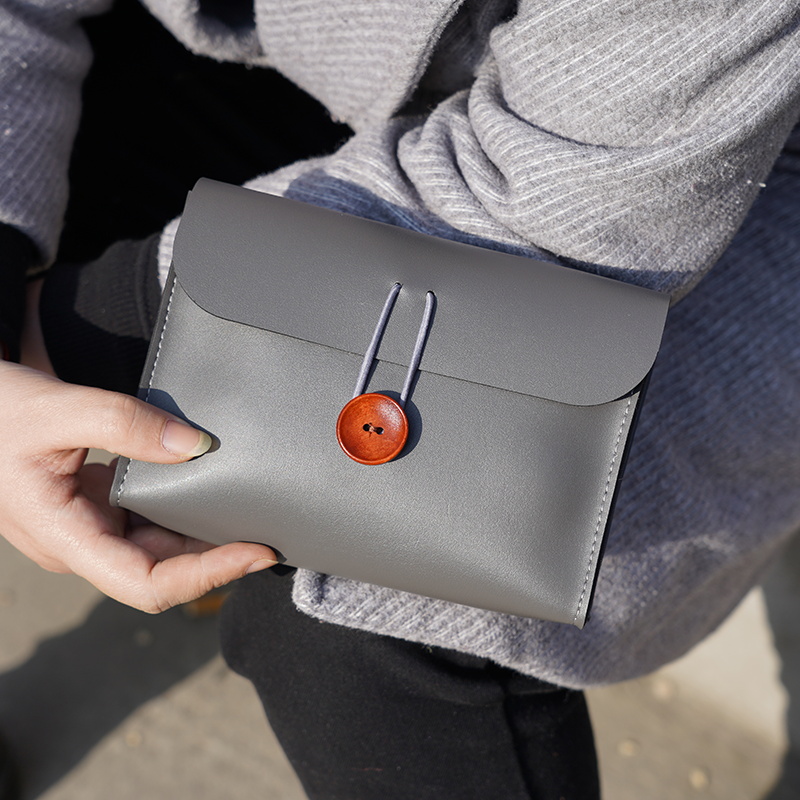 Laptop Accessories Sleeve - Tas Penyimpanan Pengisi Daya Kantong Kulit