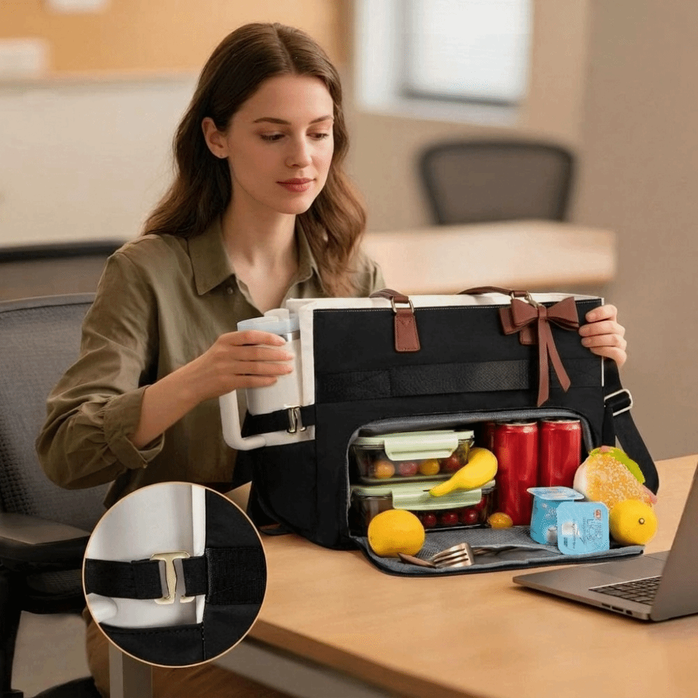 Tas Makan Siang Berinsulasi Ka - Laptop Accessories Organizer Bag ulasan dan harga
