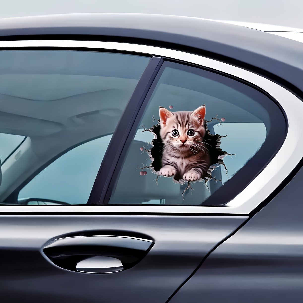 Stiker mobil pola kucing poliv - Laptop Accessories Cute ulasan dan harga