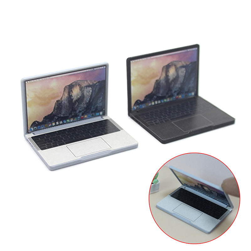 * Simulasi Lucu 1:12 Mini Lapt - Laptop Accessories Cute ulasan dan harga