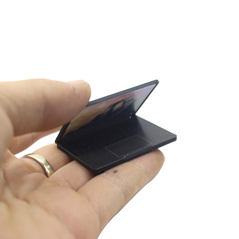 * Simulasi Lucu 1:12 Mini Lapt - Laptop Accessories Cute ulasan dan harga