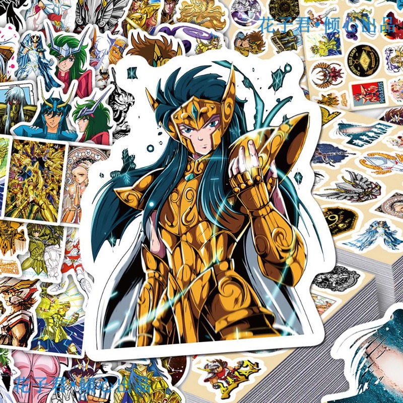 101 Buah Stiker Anime Saint Se - Laptop Accessories Toy ulasan dan harga