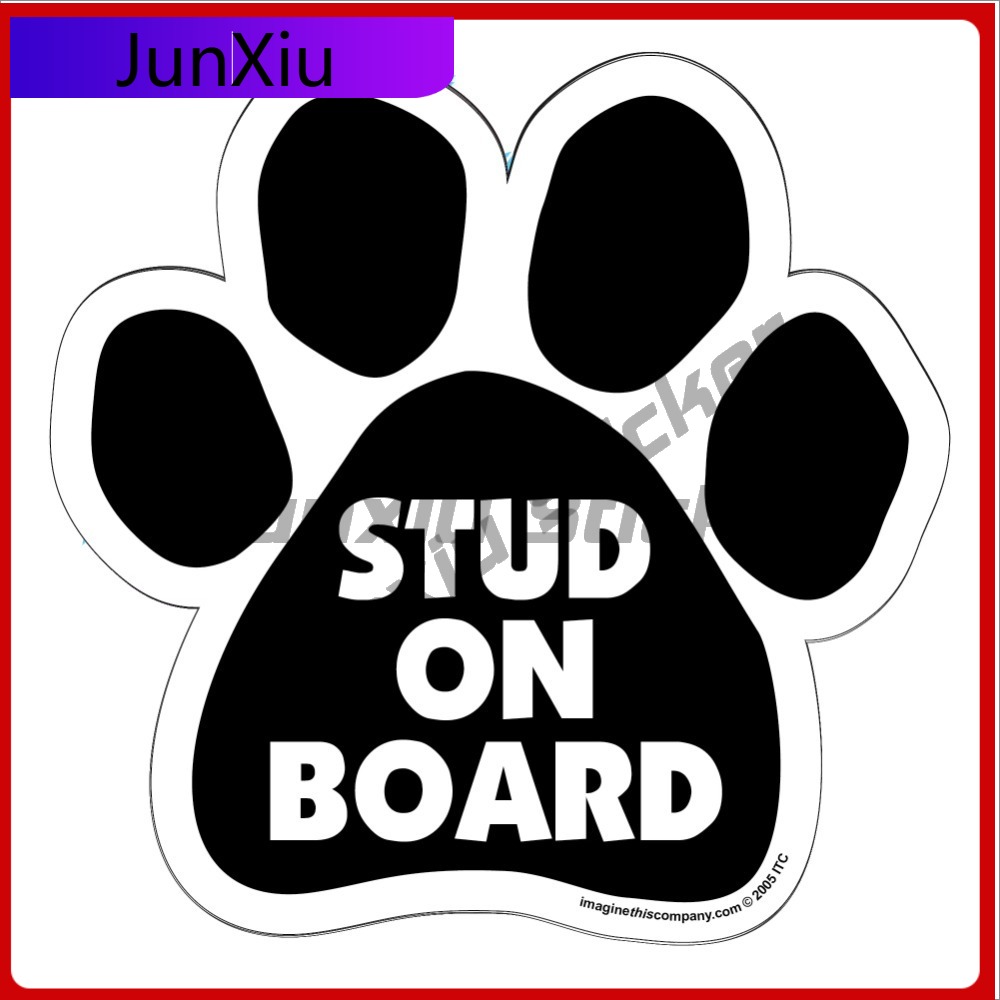 Stud On Board Paw Cute Car Lap - Laptop Accessories Online ulasan dan harga