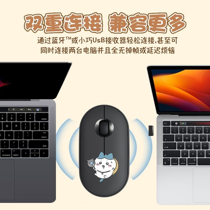 Mouse Nirkabel Bluetooth Chiik - Laptop Accessories Cute ulasan dan harga