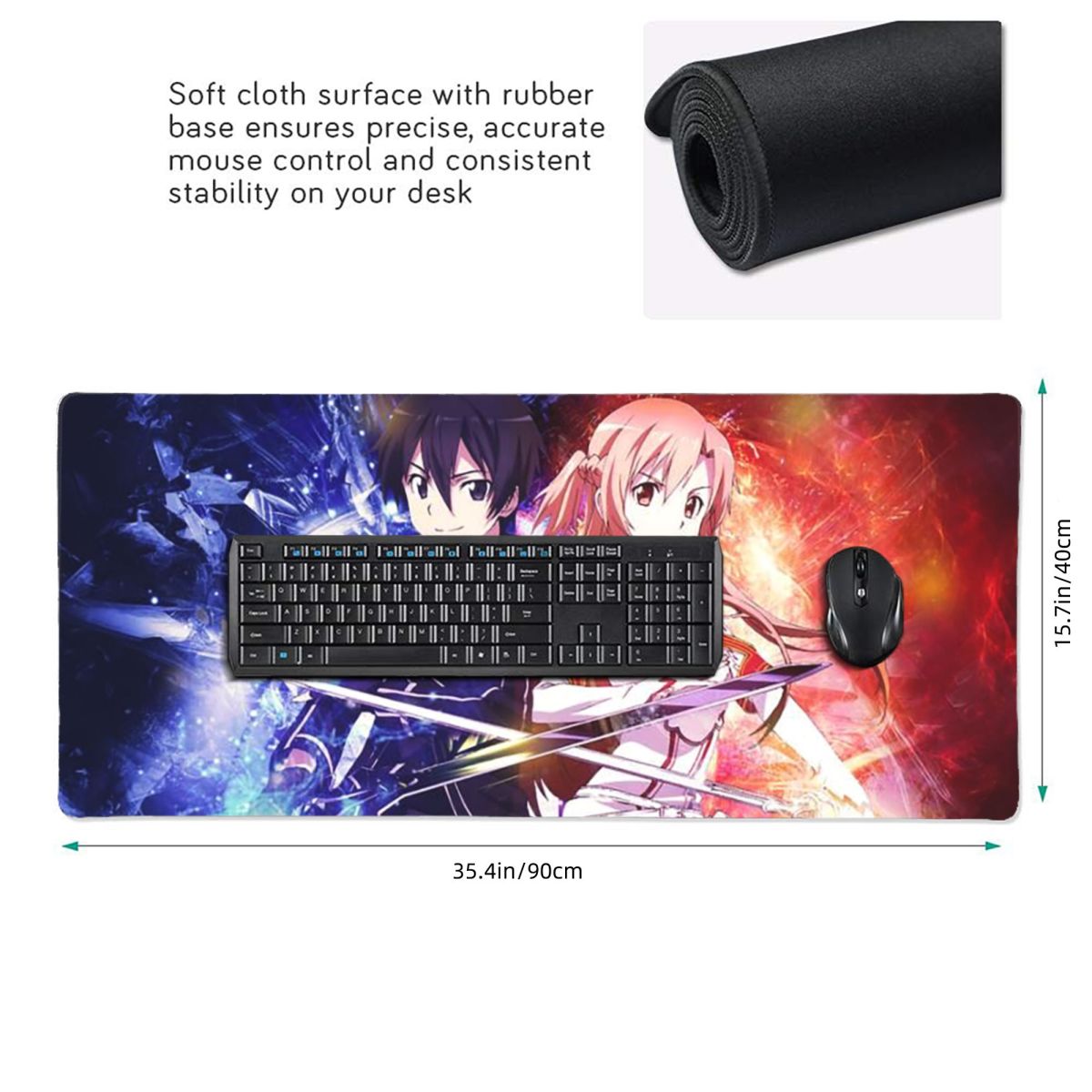 Alas Mouse Besar Sword Art Onl - Laptop Accessories Online ulasan dan harga