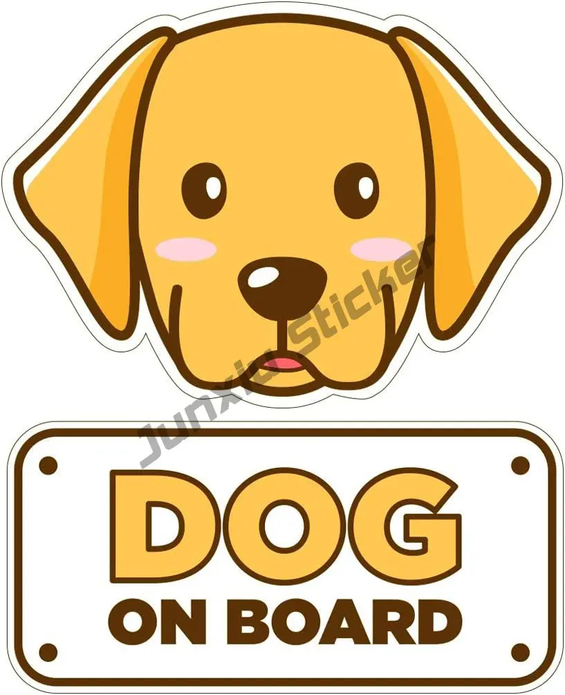 Stiker anjing di papan mobil,  - Laptop Accessories Online ulasan dan harga