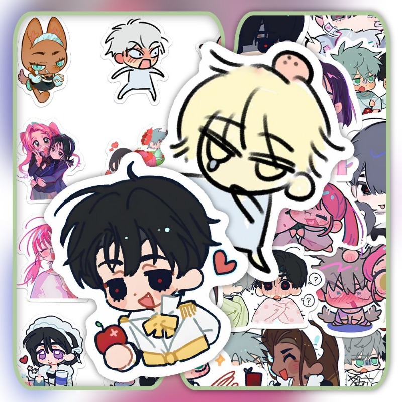 80 Buah/Set Stiker Lucu Panggu - Laptop Accessories Cute ulasan dan harga