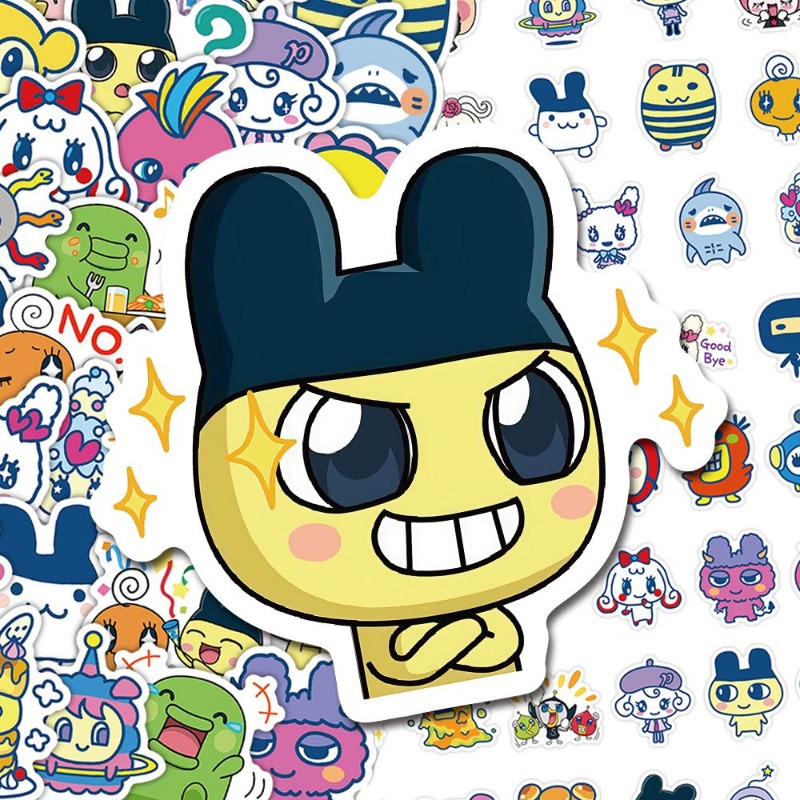 Stiker Tamagotchi Jepang Hewan - Laptop Accessories Toy ulasan dan harga