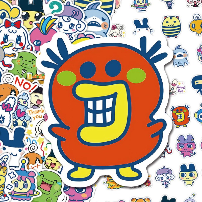Stiker Tamagotchi Jepang Hewan - Laptop Accessories Toy ulasan dan harga