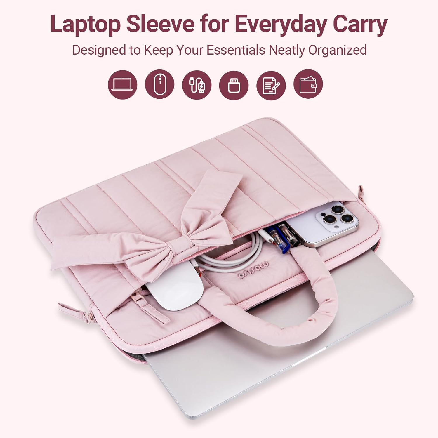 Tas Laptop 13 13.3 14 15 inci  - Laptop Accessories Organizer Bag ulasan dan harga
