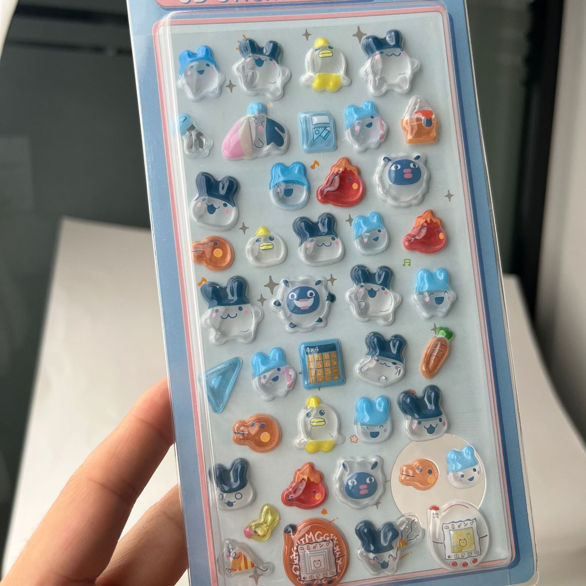 Stiker 3D Tamagotchi Lucu Retr - Laptop Accessories Cute ulasan dan harga