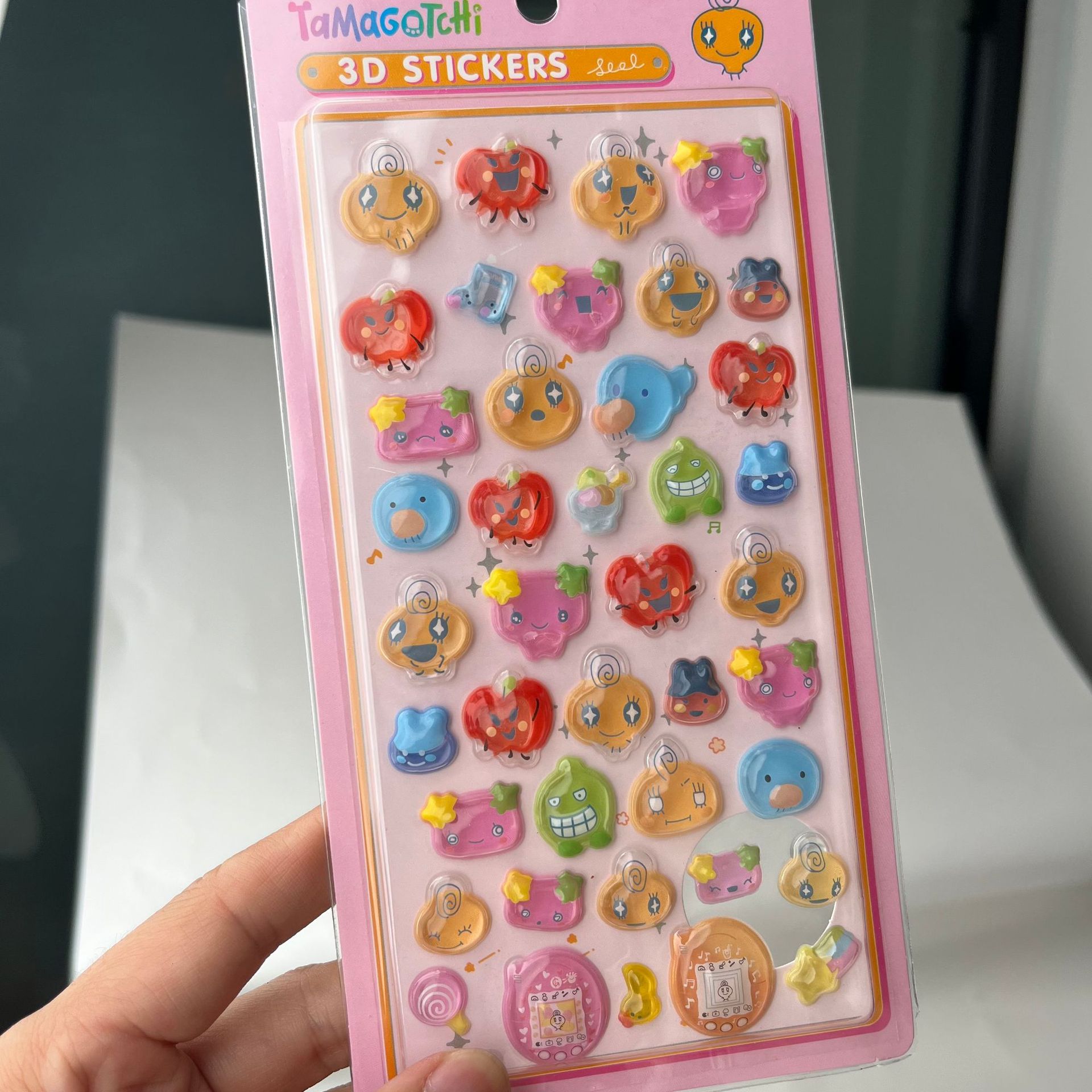 Stiker 3D Tamagotchi Lucu Retr - Laptop Accessories Cute ulasan dan harga