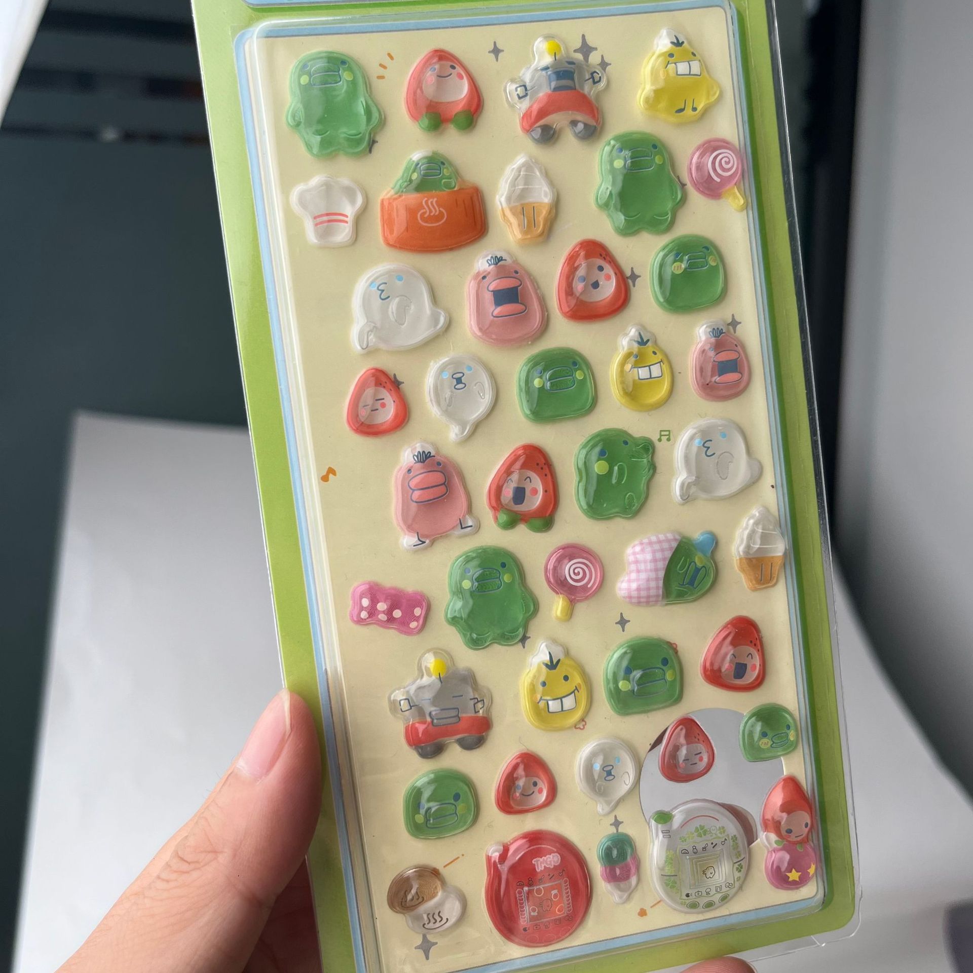 Stiker 3D Tamagotchi Lucu Retr - Laptop Accessories Cute ulasan dan harga