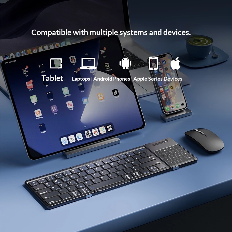 Keyboard Bluetooth Nirkabel Me - Laptop Accessories Toy ulasan dan harga