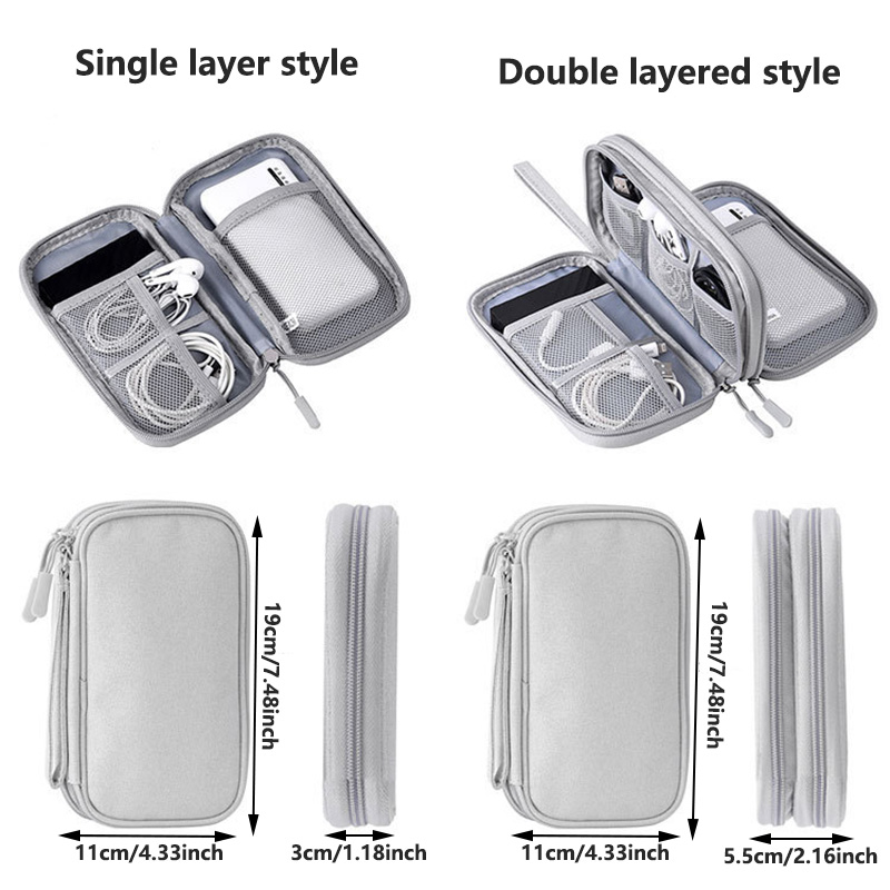 Tas Penyimpanan Digital Portab - Cable Management Bag ulasan dan harga